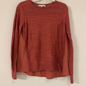Loft Women’s Long Sleeve Patterned Top